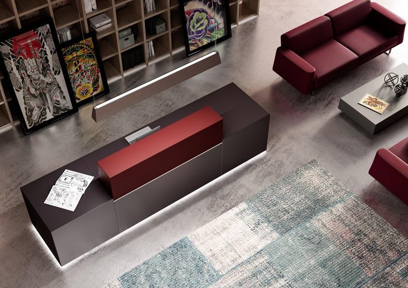 Quadrifoglio Стойка администратора из дерева с подсветкой sun-id-1414289 - Вид №3