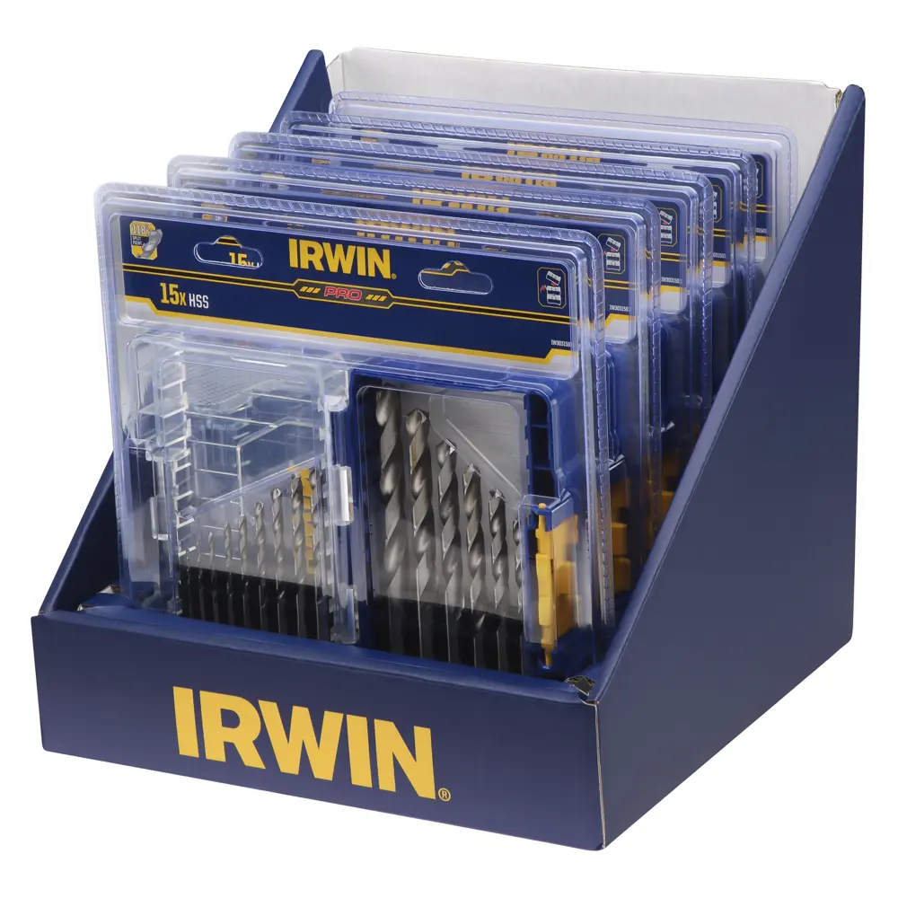 Набор сверл по металлу Irwin HSS Pro, 15 шт STLM-2153858 - Вид №2