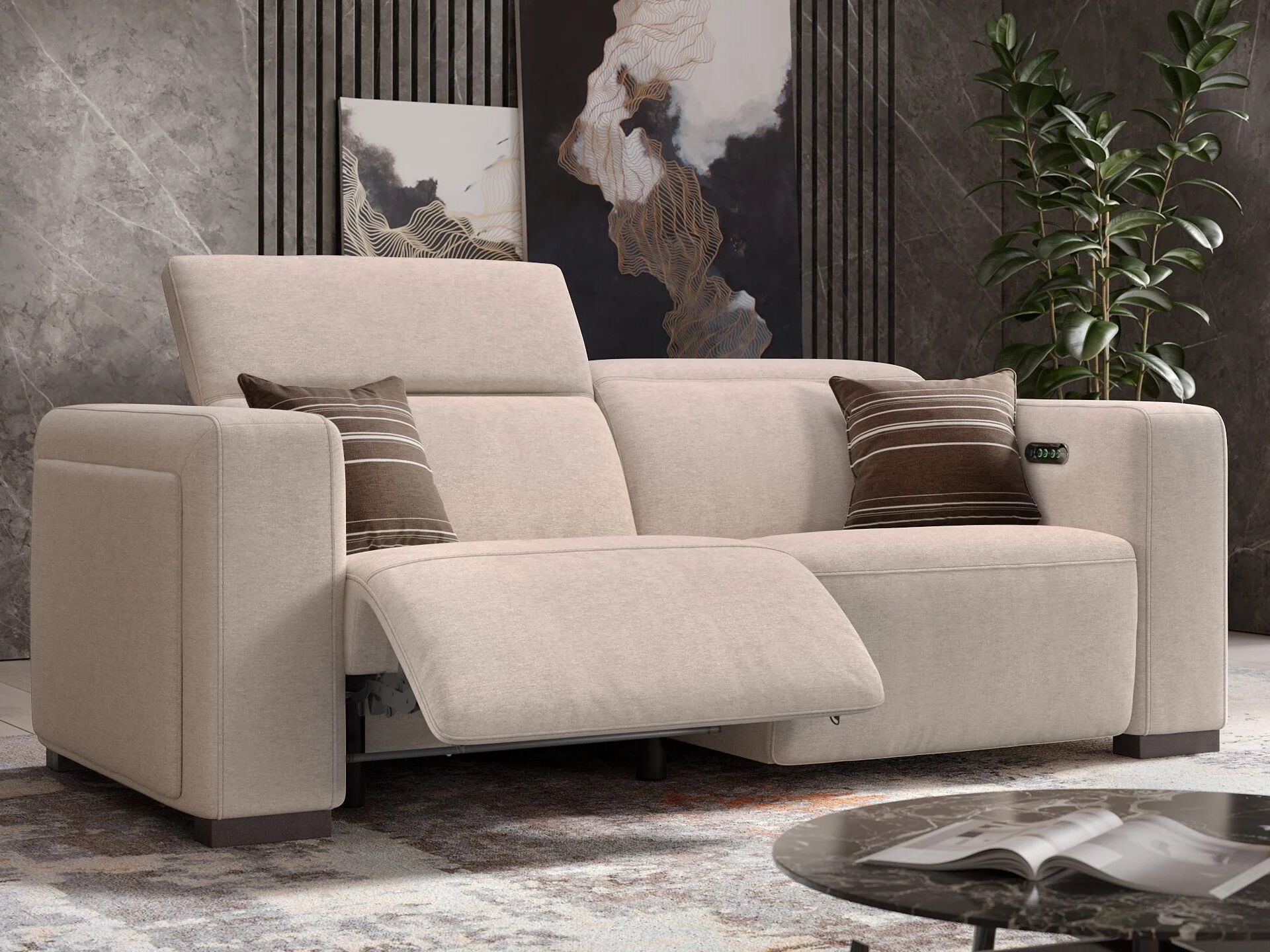 3-местный тканевый диван Sofanella Анкона ARCH-00058681 - Вид №3