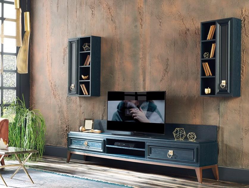 Enza Home Модульная деревянная стенка для хранения вещей Elegante sun-id-1362229 - Вид №1