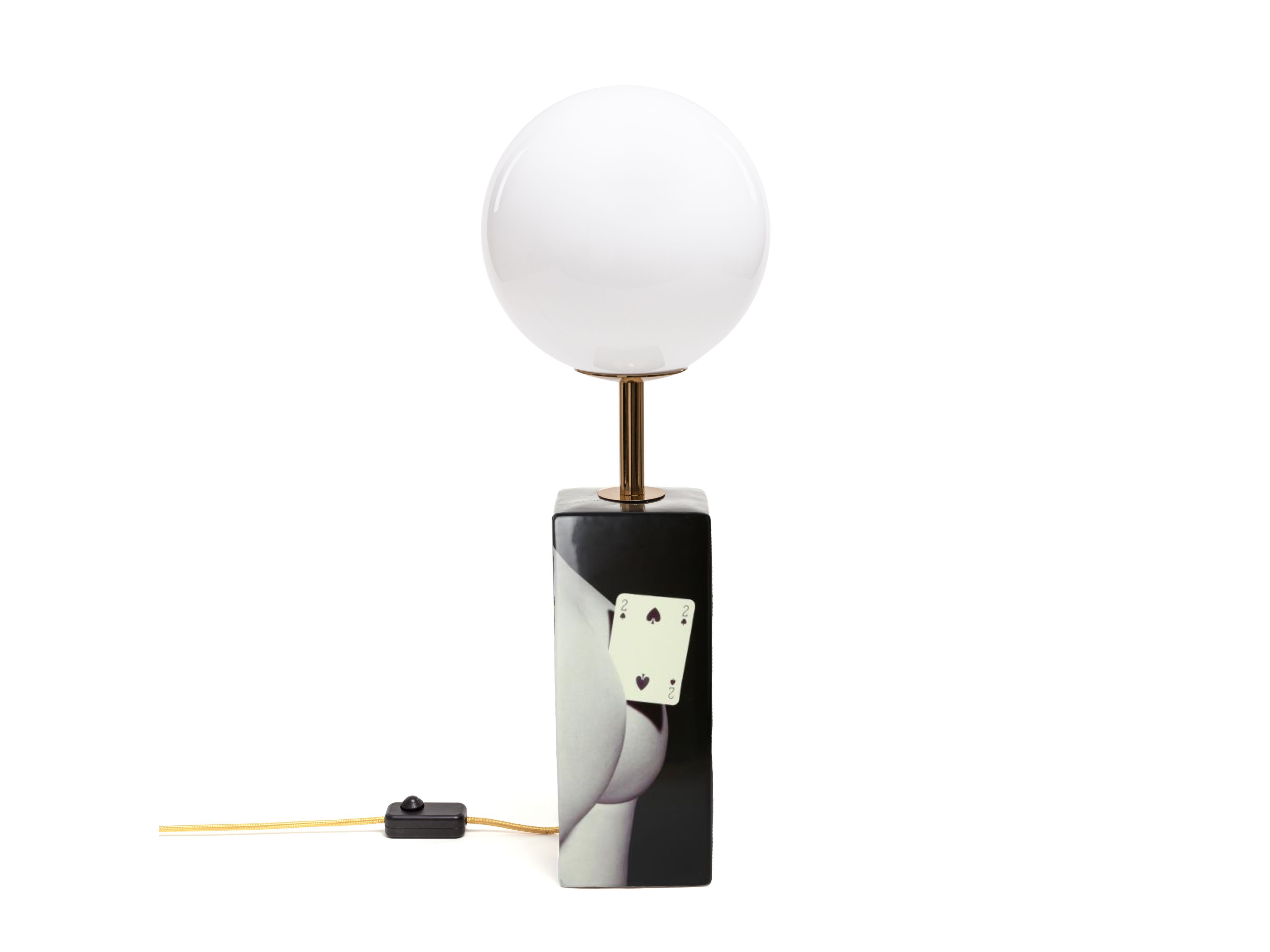 Китай светодиодные настольные лампы Seletti TWO OF SPADES ARCH-00068233