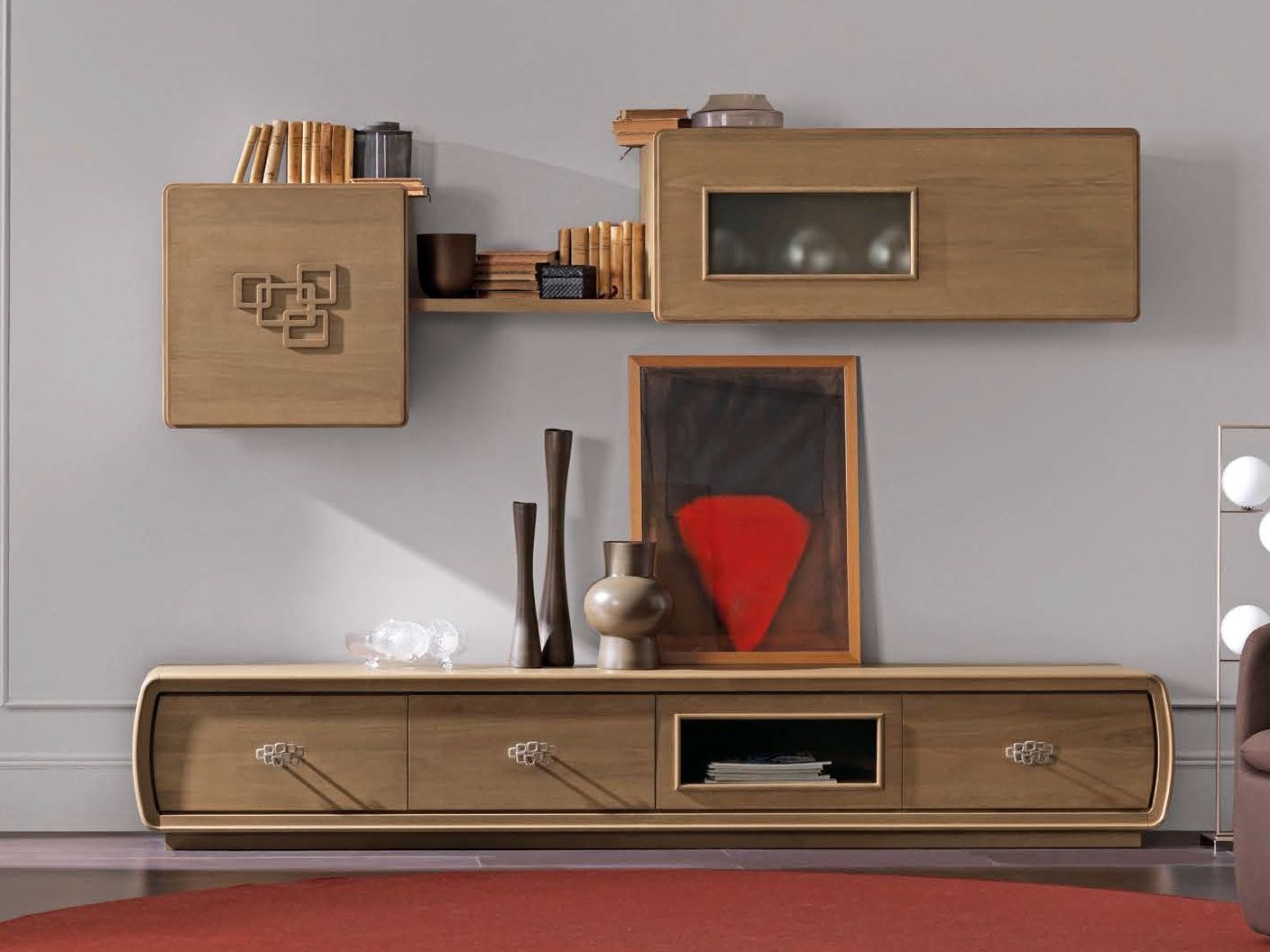 Деревянная секционная оборудованная стена Cantiero AMARCORD Day ARCH-00051718