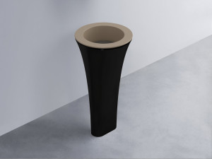 AMLA45-AN+AMPILT-FN+AMCOLT-N Раковина Amedeo Tondo отдельностоящая cielo Enjoy + Amedeo