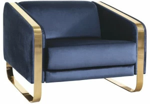 Jetclass Кресло на санках из ткани с подлокотниками Bohème Jbo304