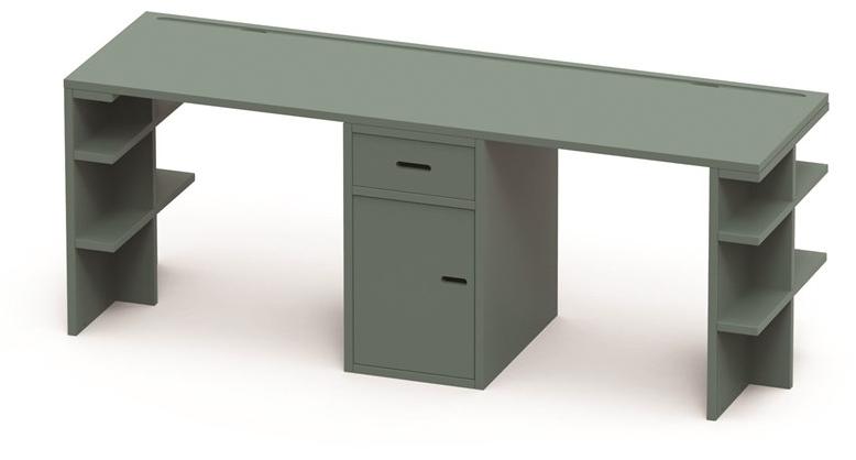 Mathy by Bols Односпальная контейнерная кровать из МДФ Madaket Lit 90b so - Вид №9