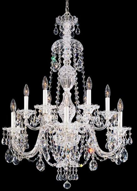 Schonbek Люстра с кристаллами swarovski® Sterling 2994, 2995, 2996 ... - Вид №4
