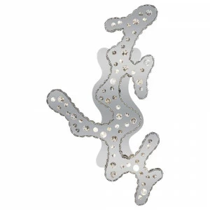 Настенный светодиодный светильник Globo Nube 67040W GLOBO ОРИГИНАЛЬНЫЕ 103462 Прозрачный;хром