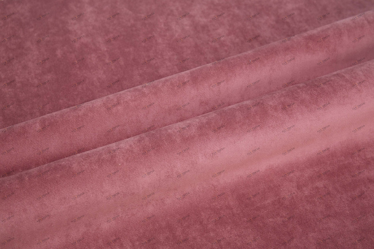 COLORISTICA Ткань мебельная  Микровелюр  HITAquarelle Бордовый Aquarelle col.28