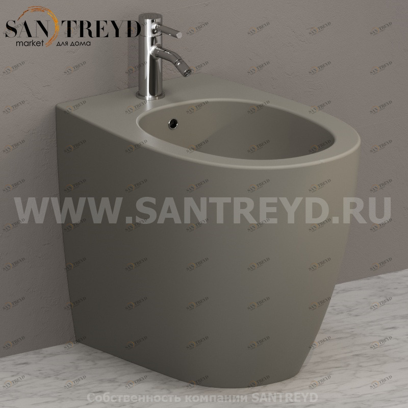 MD011CC Биде напольное 4ALL Ceramica Globo