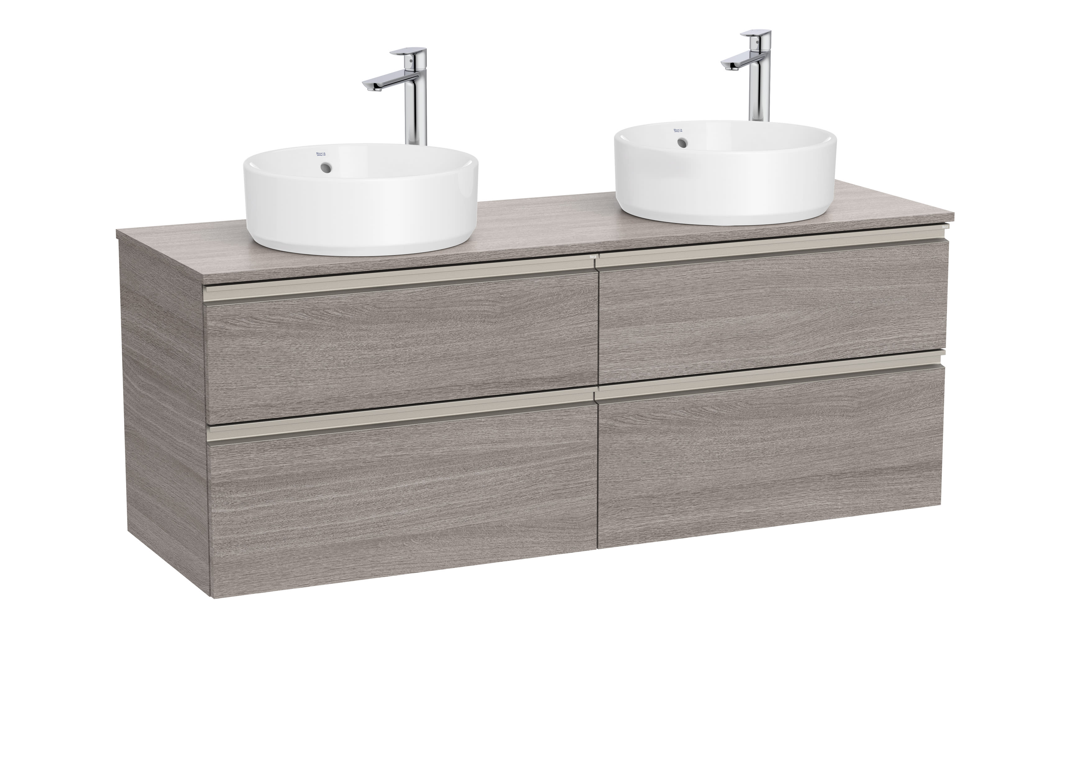 Деревянный двойной умывальник с ящиками Roca The Gap ARCH-00074708 - Вид №2