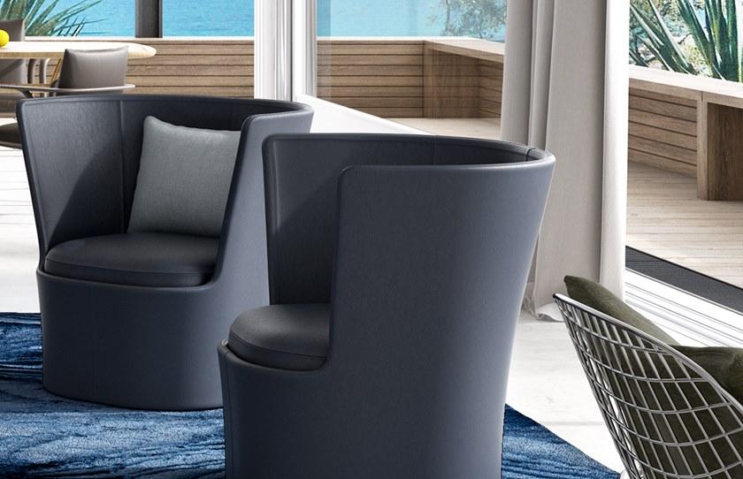 Natuzzi Кожаное кресло Cape sun-id-1446227 - Вид №2