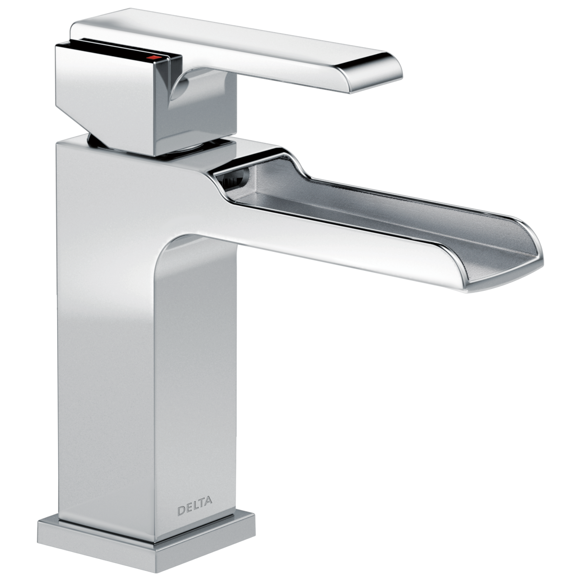 568LF-BLLPU Смеситель для ванной комнаты с одной ручкой Delta Faucet Ara Матовый черный