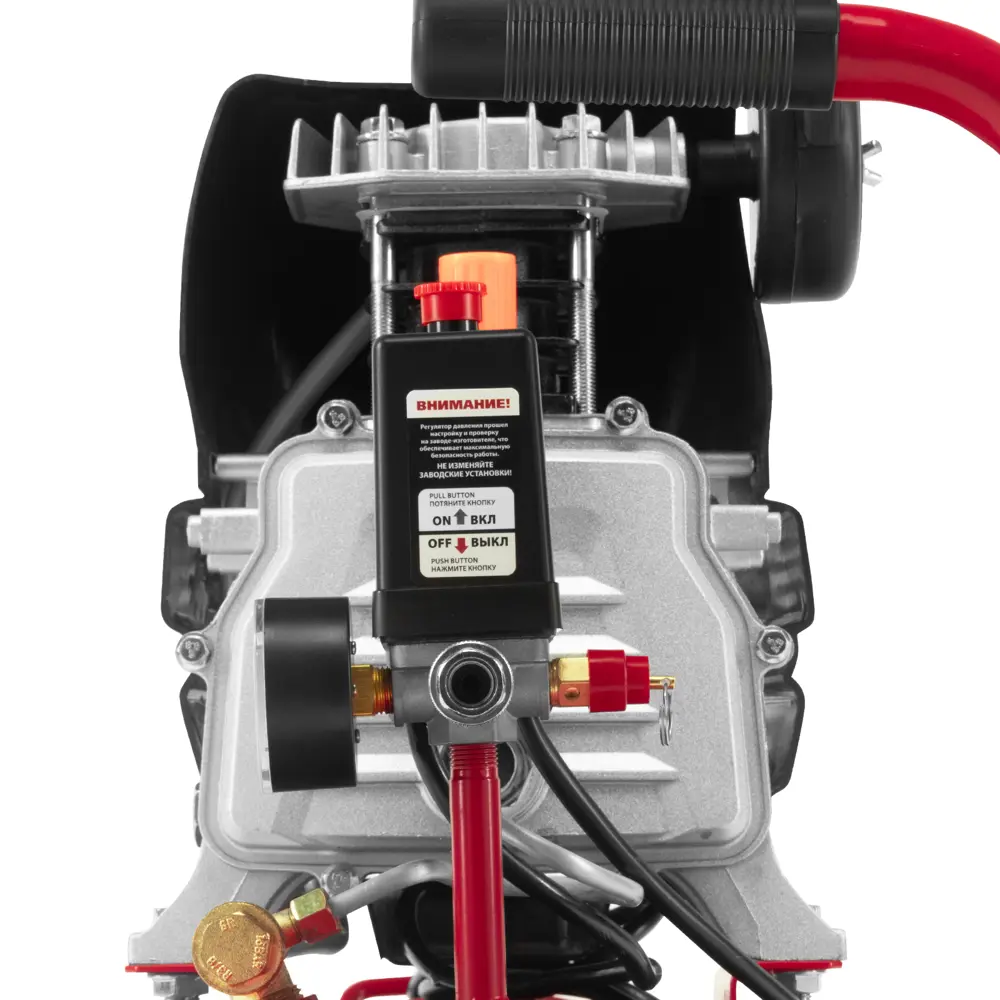 Компрессор сетевой поршневой масляный Kronwerk 58105, 50 л 220 л/мин STLM-2185706 - Вид №22