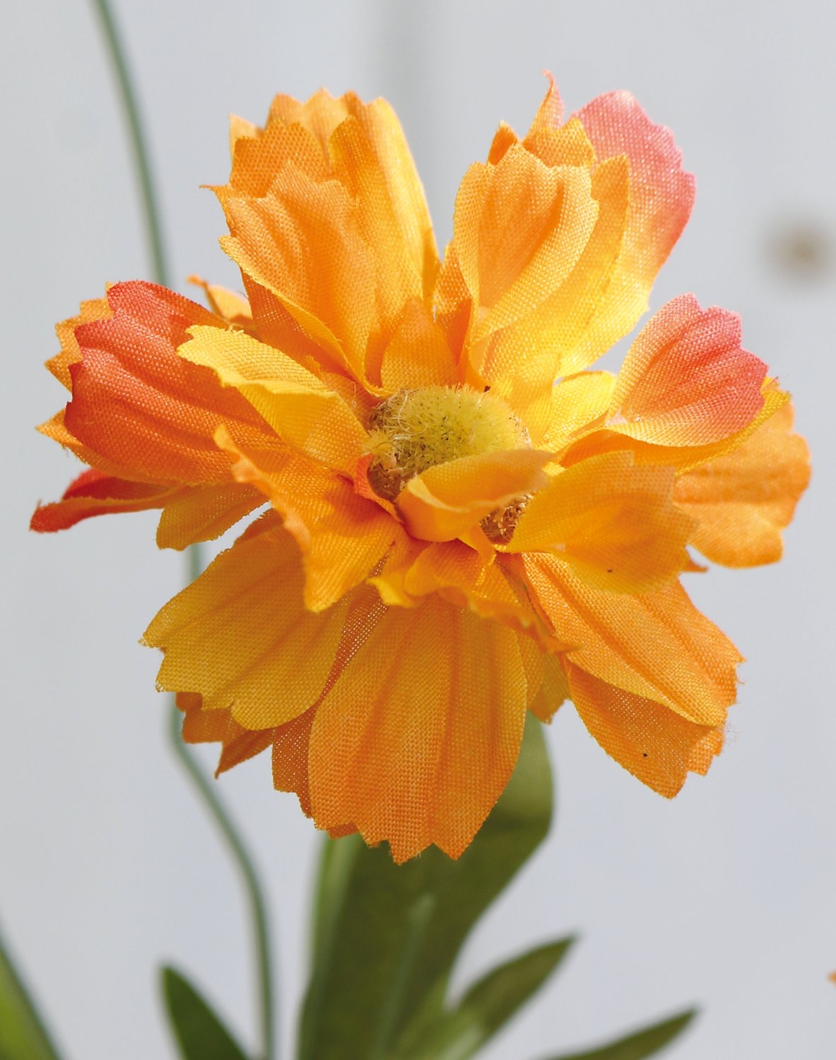 3224 334 a2 Искусственный космос, 4 цветка, 65 см, оранжевый H-andreas 
