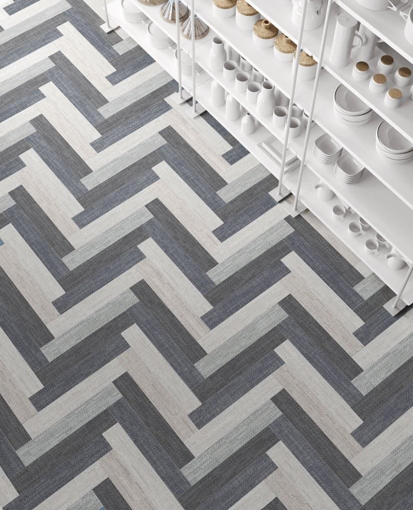 CERAMICA SANT'AGOSTINO Настенная / напольная плитка из керамогранита с эффектом ткани Digitalart sun-id-1394721 - Вид №7