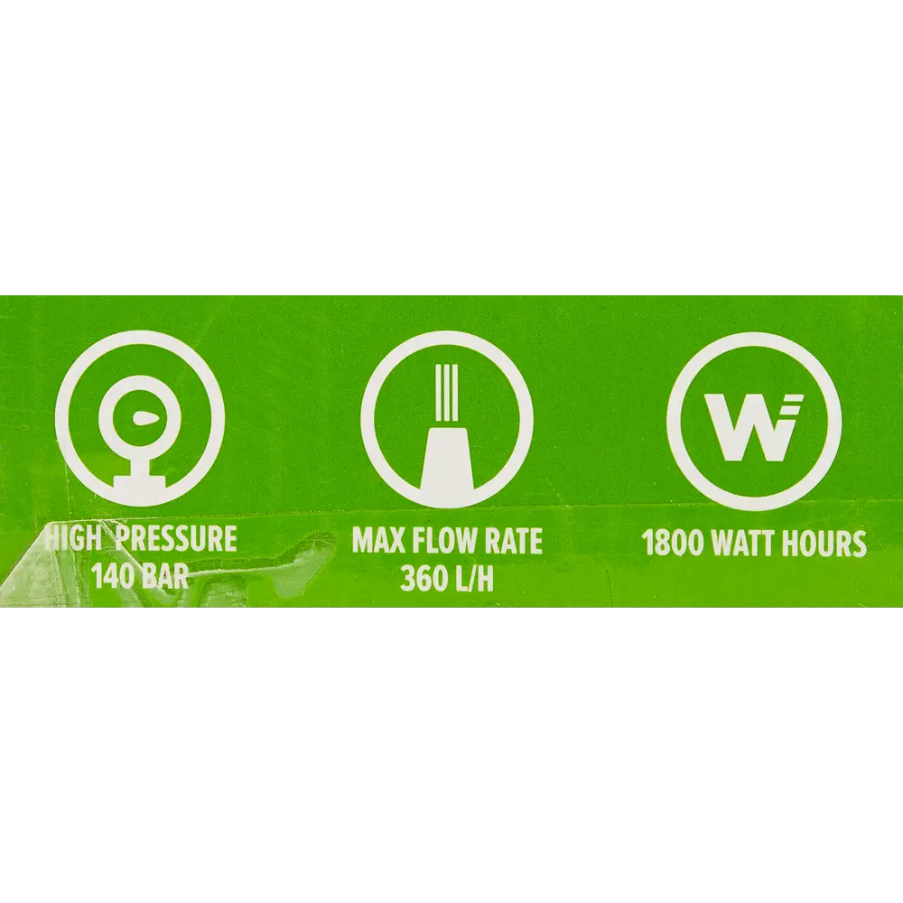 Мойка высокого давления Greenworks GHP2000, 140 бар, 360 л/ч STLM-2154003 - Вид №9