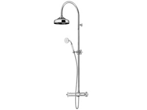 Термостатическая душевая колонка с ручным душем