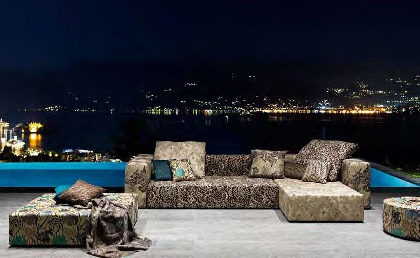 MissoniHome Модульный диван с шезлонгом Nap sun-id-1474213 - Вид №3