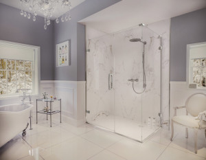 Дверь душевая для установки с боковой панелью GHH1000H L или R Merlyn Arysto Хромированный