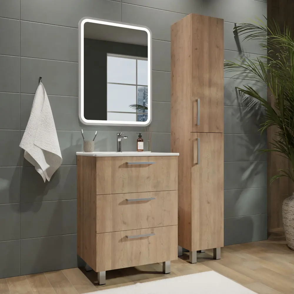 Тумба Santreyd Мадрид Квадро для ванной с системой хранения 84439261 Ванная комната STLM-0975962 - Вид №7