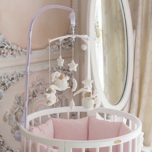 Мобиль на кроватку с музыкальным держателем "Мишки" белый COMFORTBABY  351338 Белый Santreyd  - Вид №2