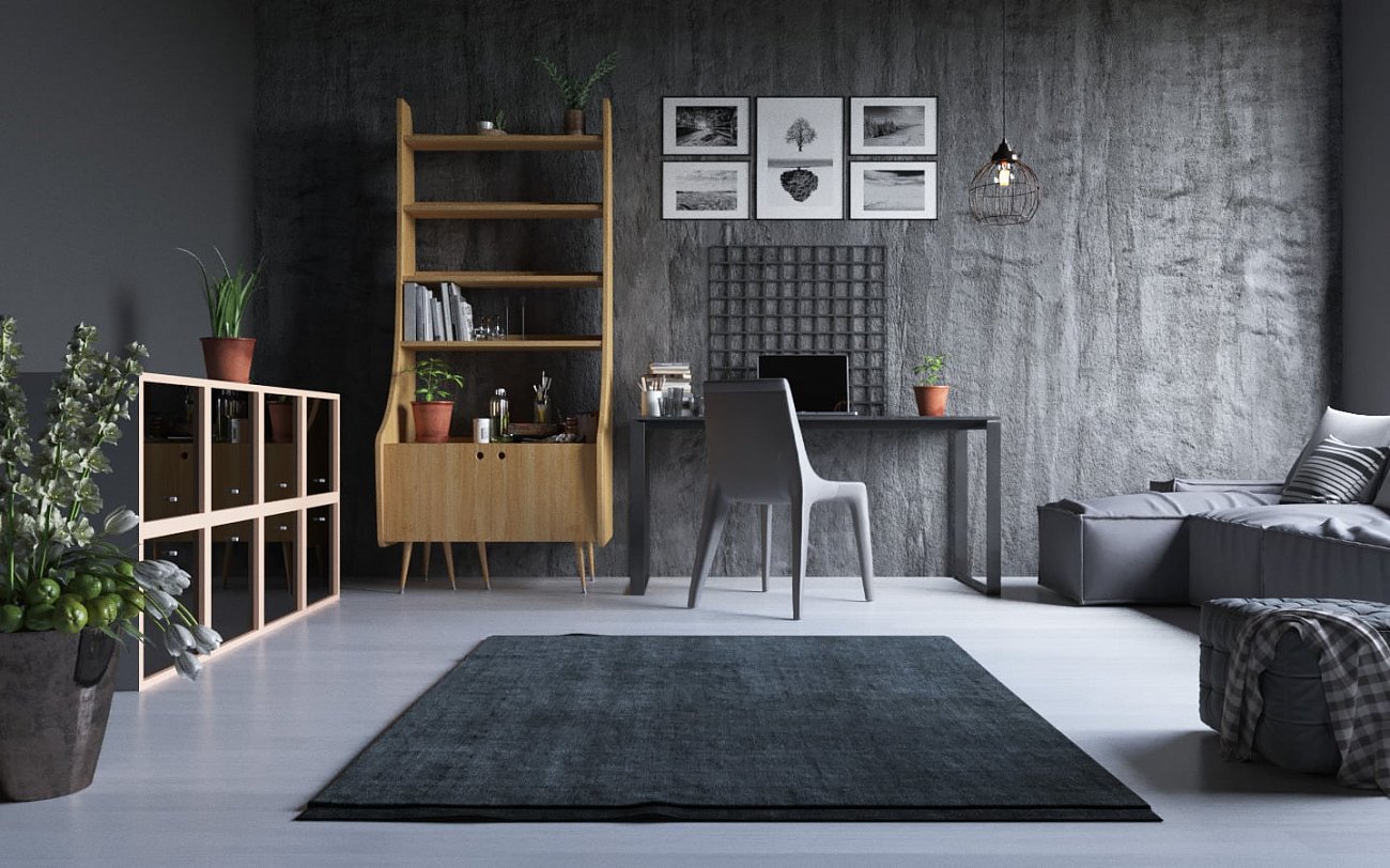 Стеллаж деревянный с 2 дверцами дуб Booka WOODI  00-3966202 Бежевый  - Вид №8