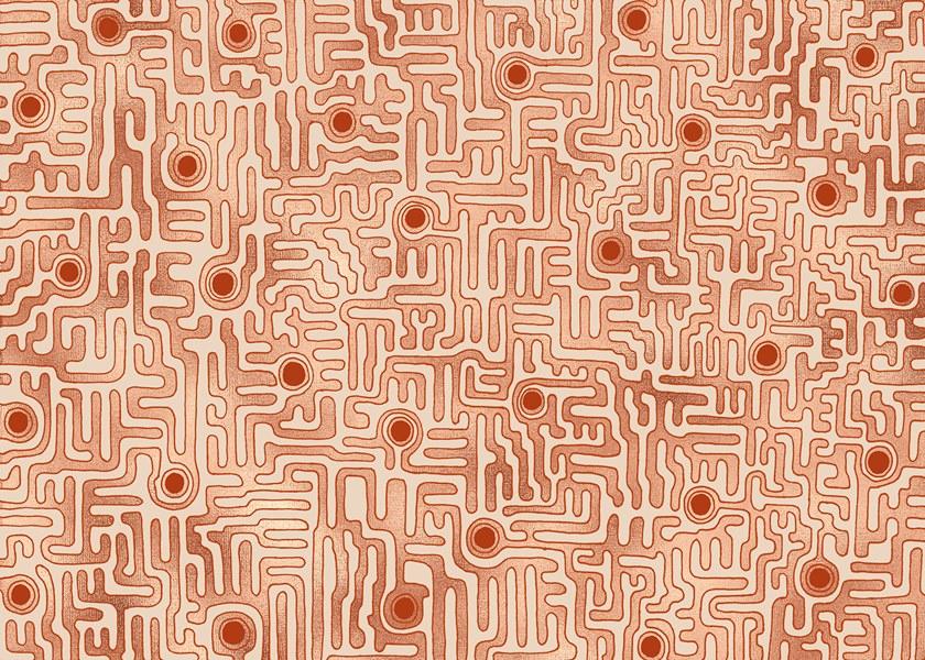 Affreschi & Affreschi Рулонные экологические гипсовые обои Season 1 Kw0104b - Вид №1