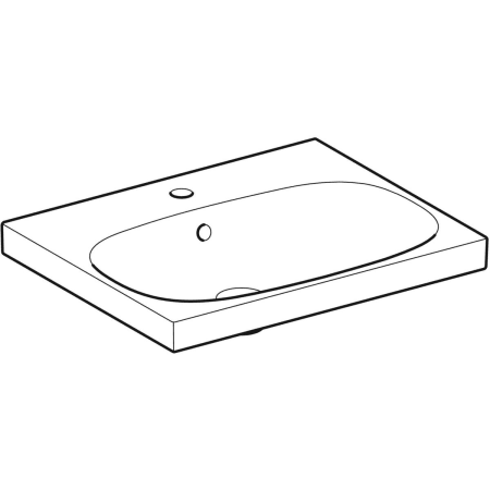 500.621.01.2 Раковина Geberit Acanto Geberit  - Вид №1