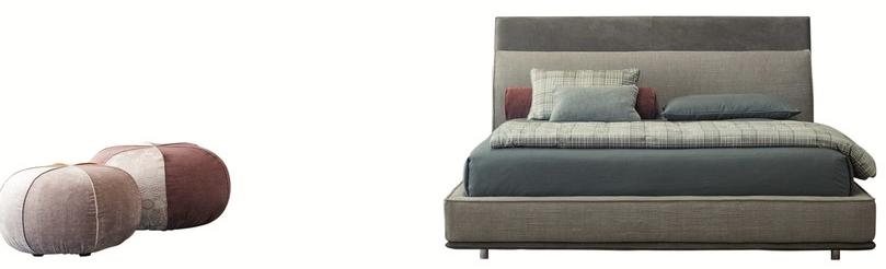 Twils Двуспальная кровать с мягким изголовьем Drop sun-id-1498804 - Вид №5