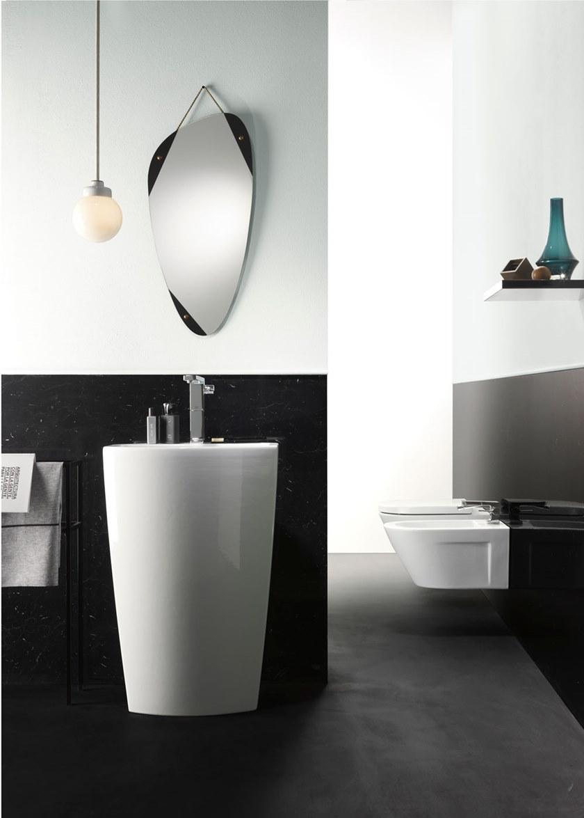 75561pf11 Напольная раковина стоящая овальная GSI ceramica Norm - Вид №4