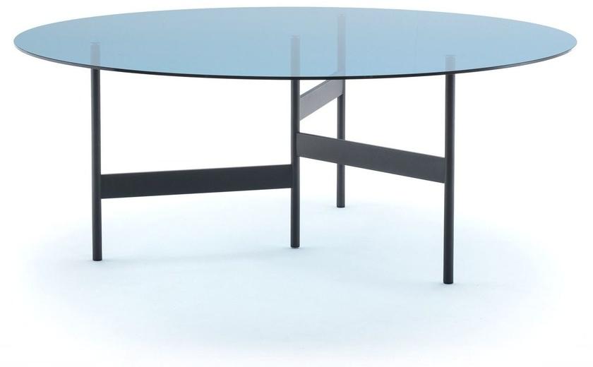 Living Divani Круглый стол из стали и стекла sun-id-1424803 - Вид №3