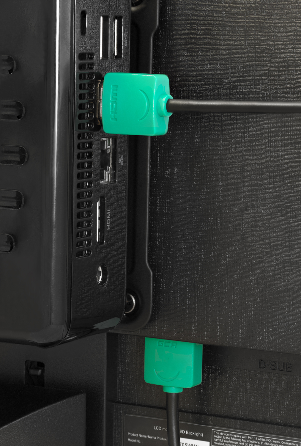 GCR-HM520-1.5m кабель 1.5m hdmi версия 1.4, черный, зеленые коннекторы, slim od3.8mm, 32/32 awg, позолоченные контакты, ethernet 10.2 гбит/с, 3d, 4k, premium , экран Greenconnect Santreyd  - Вид №4