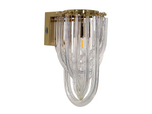 Стеклянный настенный светильник