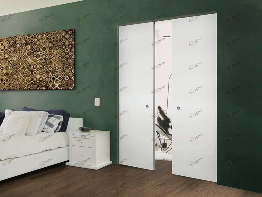 PROTEK® Рама для двустворчатой ​​двери заподлицо со стеной Linear® sun-id-1509726