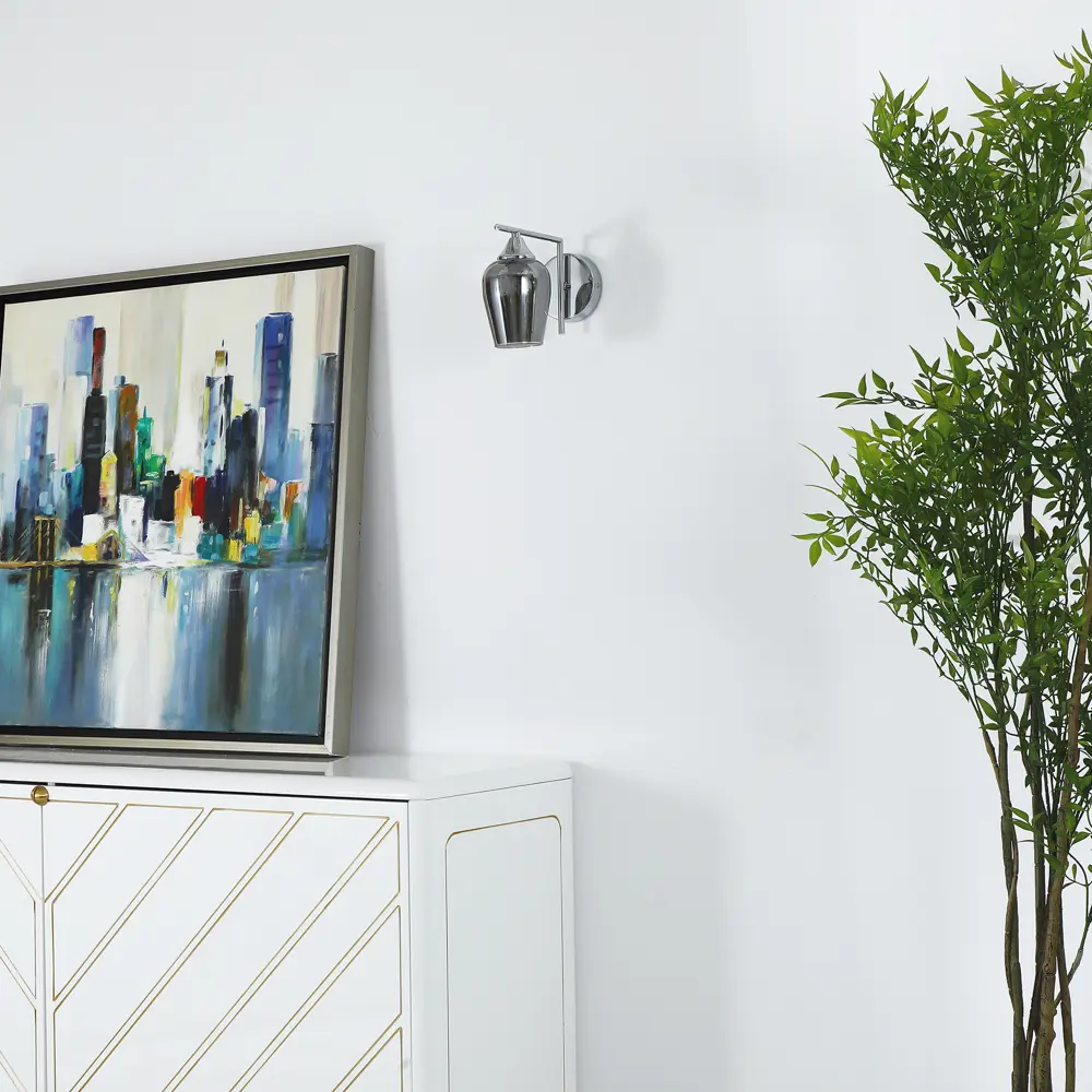 Светильник бра настенный Schaffner Libre цвет хром STLM-2069061 - Вид №9