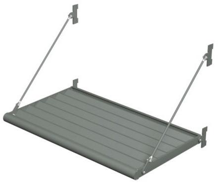 Reynaers Aluminium Солнцезащитная система с горизонтальными z-образными алюминиевыми планками Brise soleil sun-id-1402119 - Вид №2