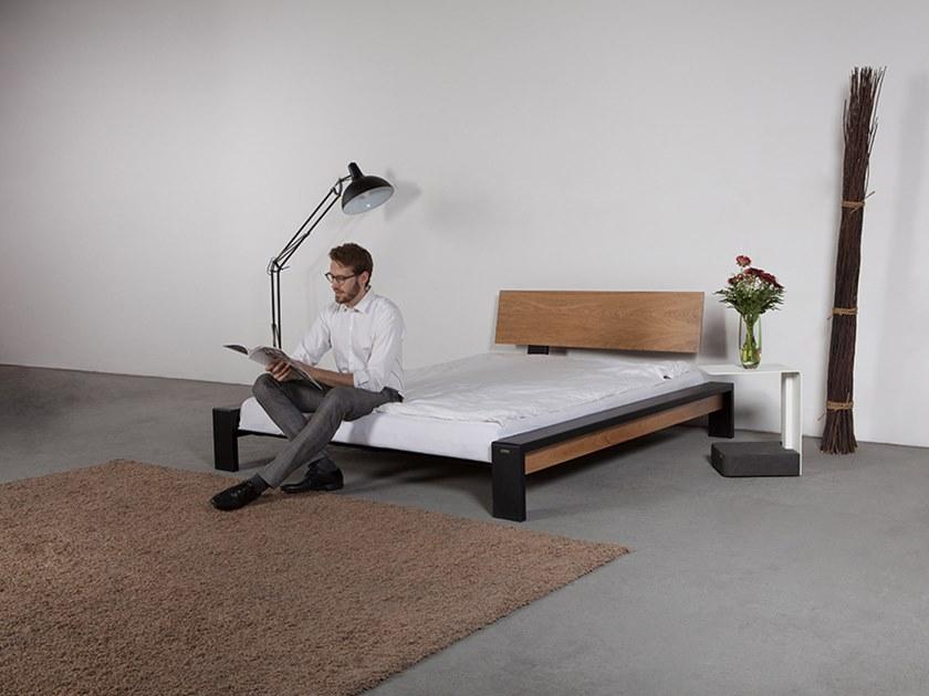 Wissmann raumobjekte Кровать из стали и дерева  326  - Вид №4