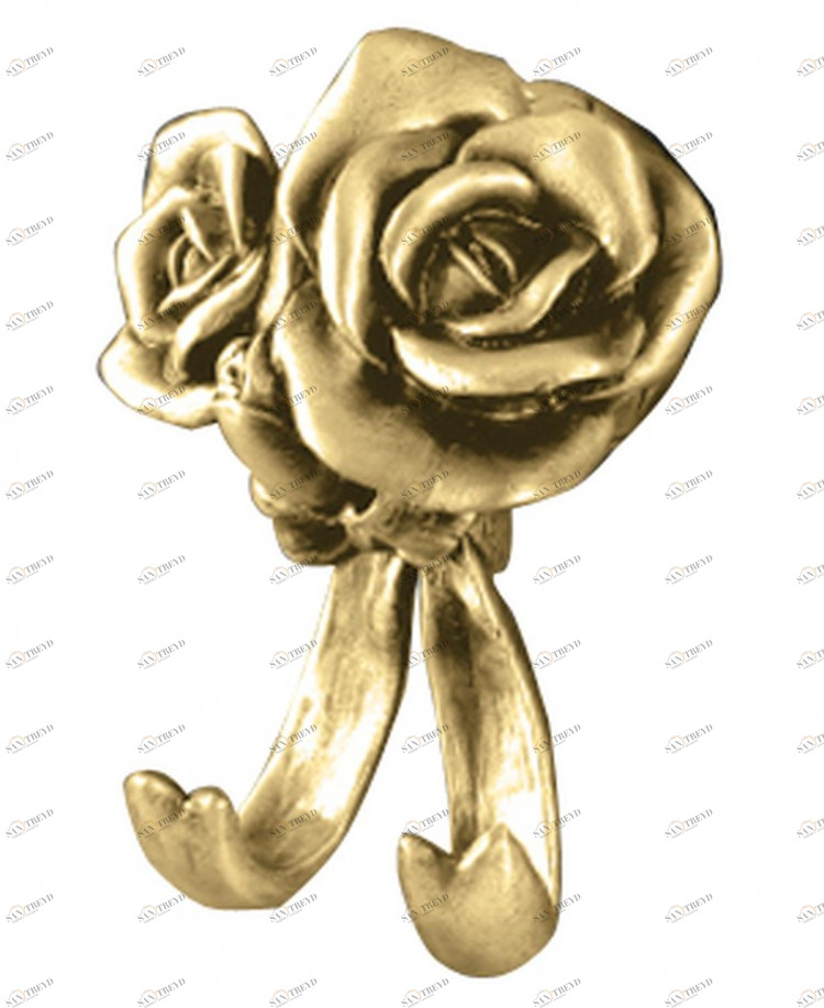 Крючок двойной ART&MAX ROSE AM-B-0912-B