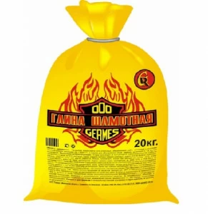 Шамотная глина 20кг