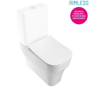 SYN1303R23 Компакт унитаз с бачком Черный Olympia Ceramica Synthesis eco Италия