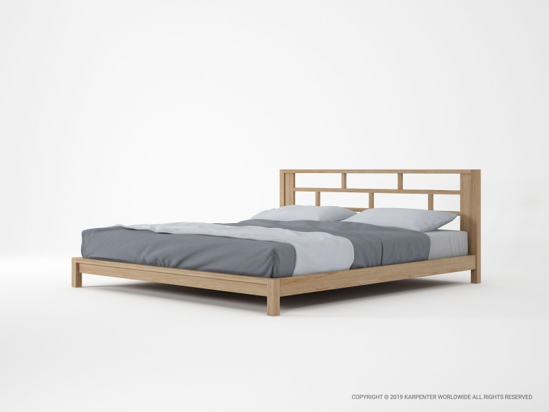 558_1132 двуспальная кровать Karpenter SAKAE  - Вид №1