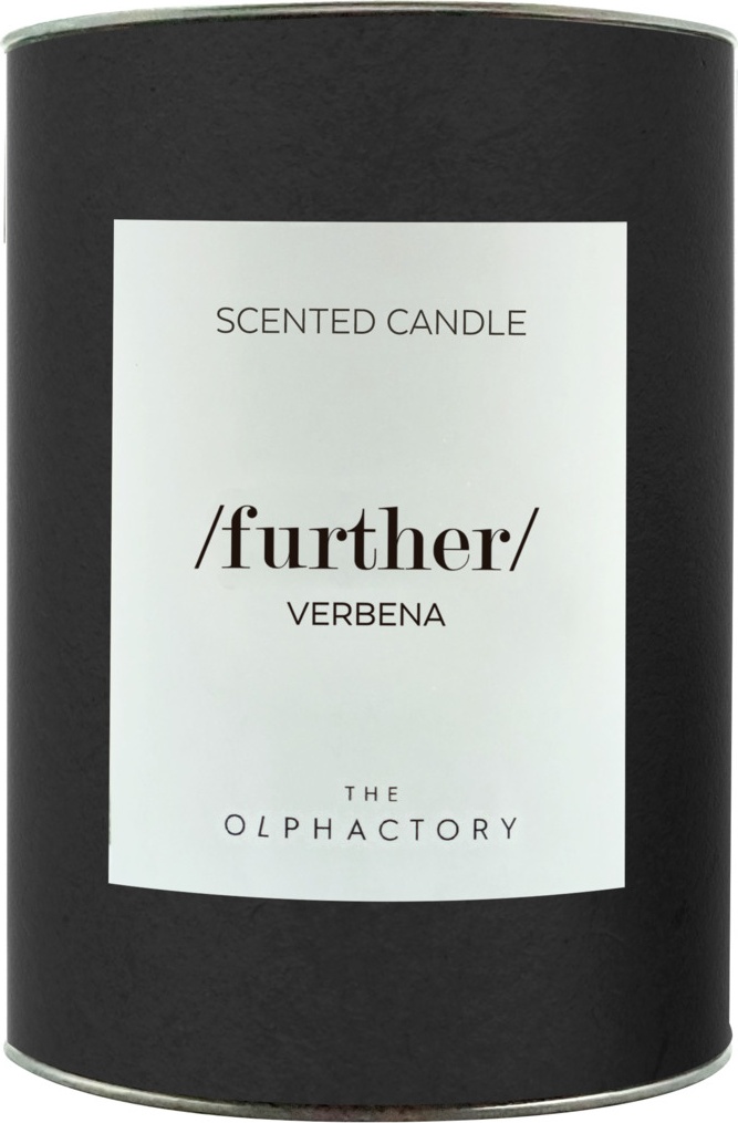 10656780 Ambientair Свеча ароматическая The Olphactory FURTHER Black Вербена 40 ч Воск 