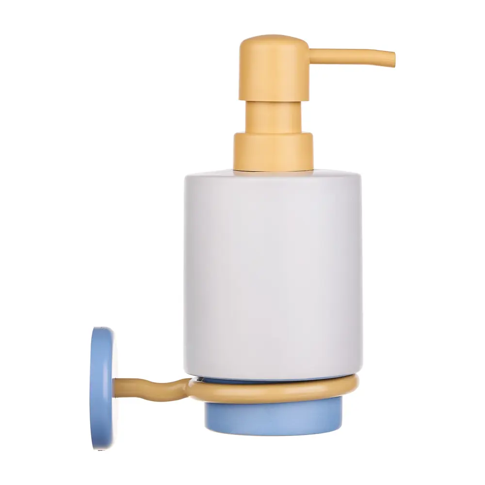 Дозатор подвесной для жидкого мыла Moroshka Antrim керамика цвет белый STLM-2026977