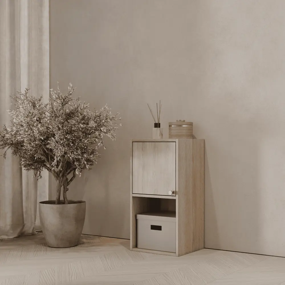 Стеллаж KONSENSA Руан 2 секции 36x70x31.7 см ЛДСП цвет дуб комано STLM-2143634 - Вид №10