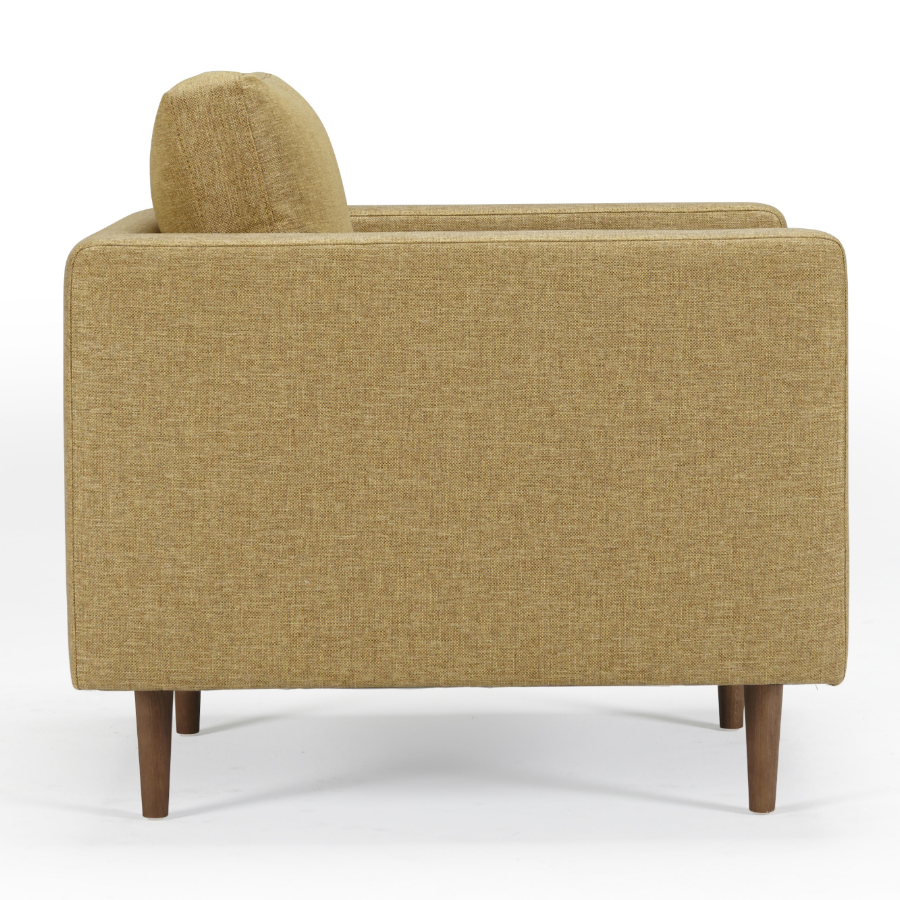 Кресло Otto, дуб/орех, песочное Kragelund 37401248241 - Вид №3