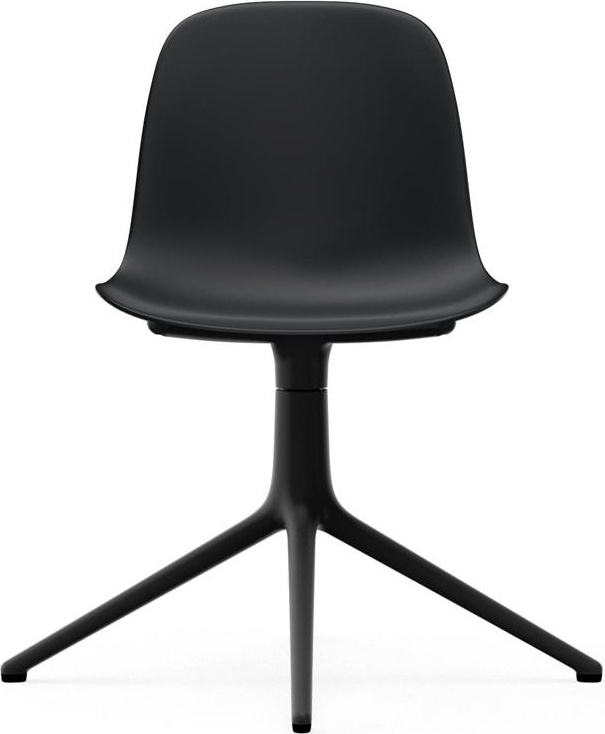 606012 Стул Swivel 4L Black Alu Black Normann Copenhagen Form - Вид №1