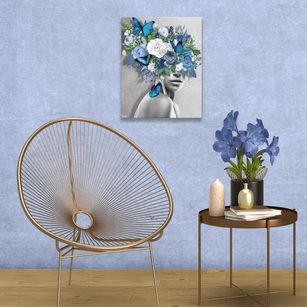 Картина на холсте "Сад мыслей" 40x50 см FBRUSH STLM-2212322 - Вид №3