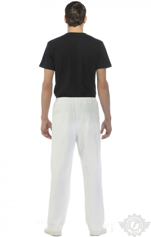 66059 Брюки "Снежок" белые  Медицинская одежда  размер 46 Спецодежда  - Вид №7