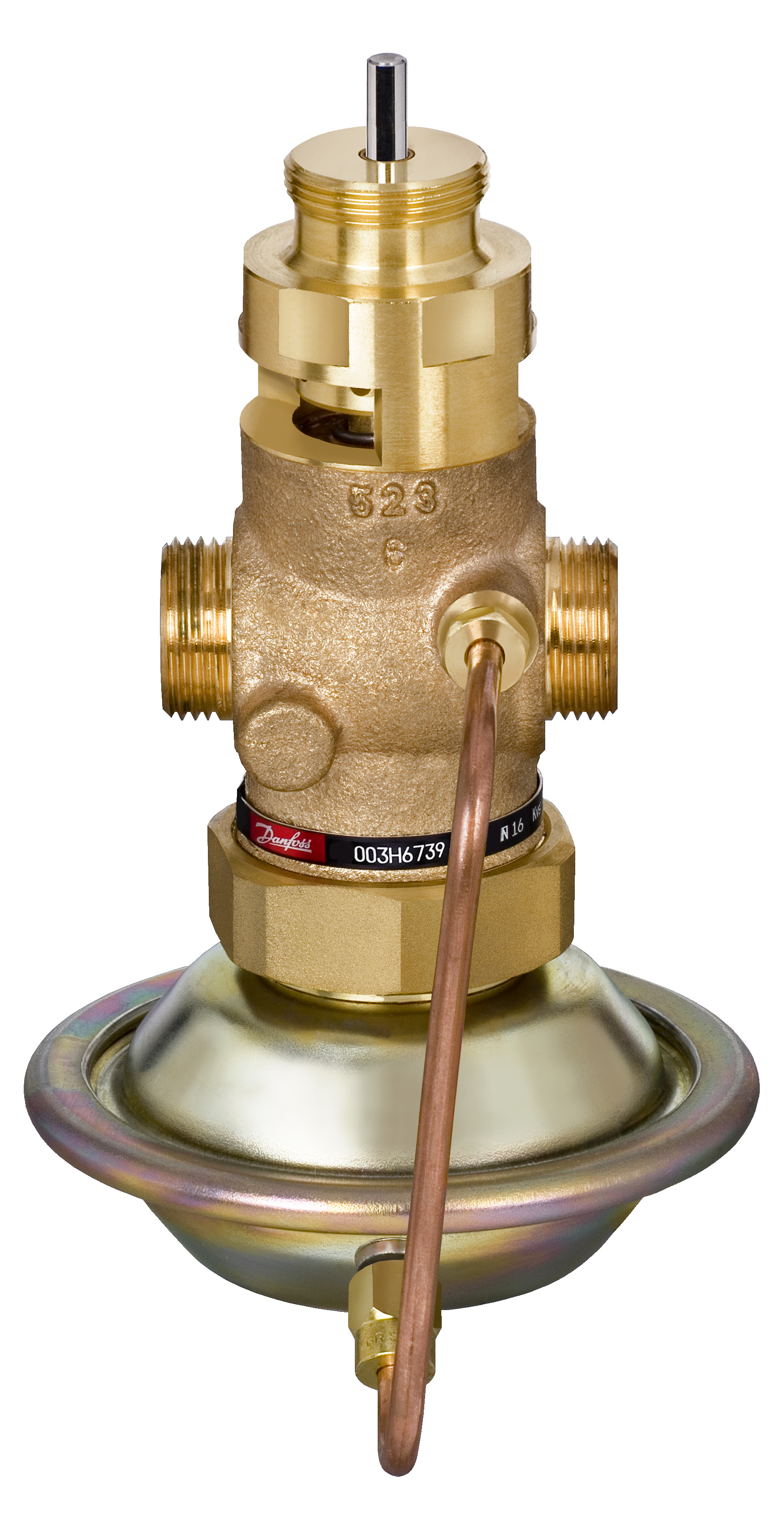 Danfoss Клапан регулирующий комбинированный AVQM с наружной резьбой или фланцевый Комб. р-рAVQM PN25 20/6,3//0,2/резьб. 003H6751  - Вид №19