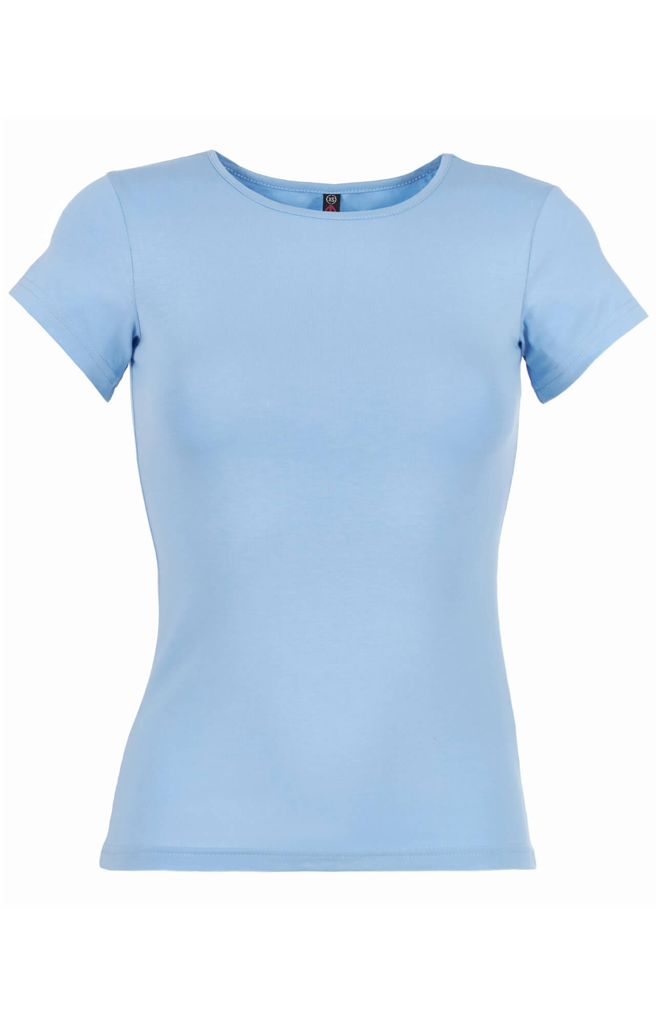 62154 Футболка женская голубая LUXE  Одежда для официантов  размер XS  - Вид №1